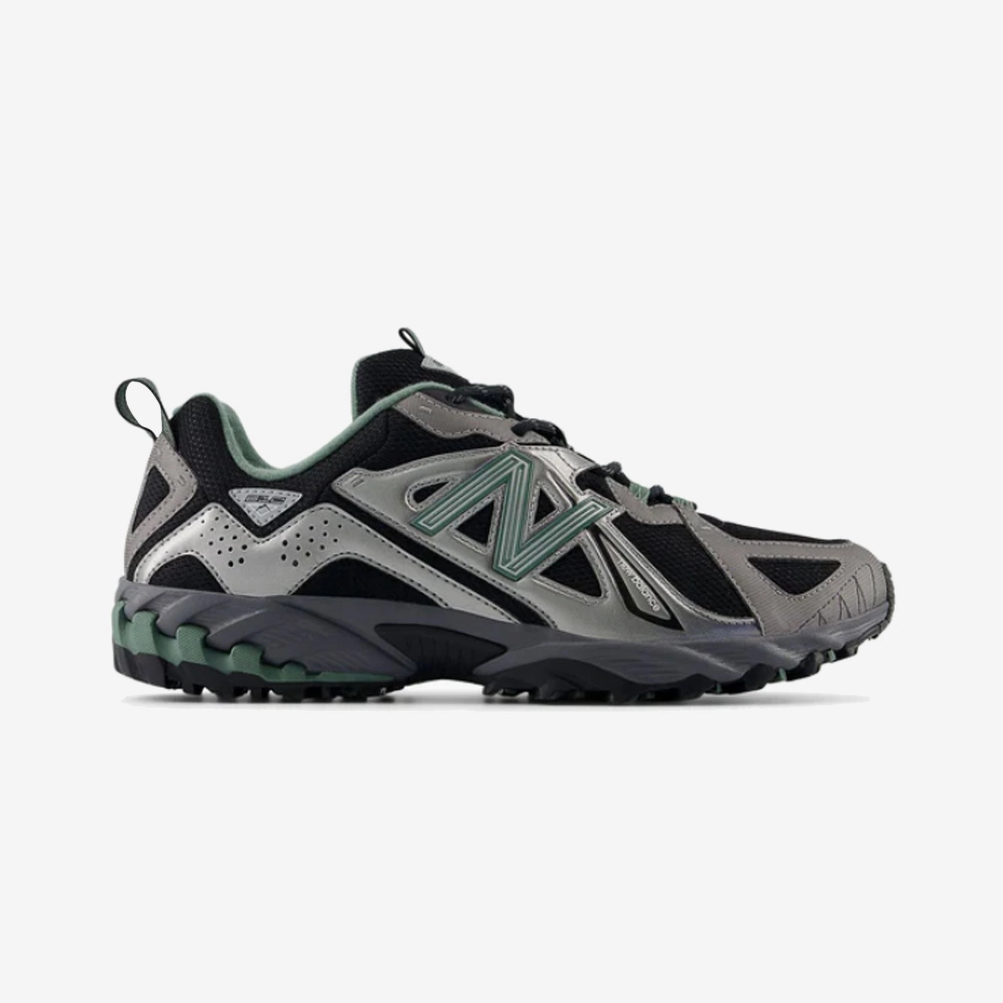 New Balance | 610V1 { BLACK METALLIC/DARK JUNIPER