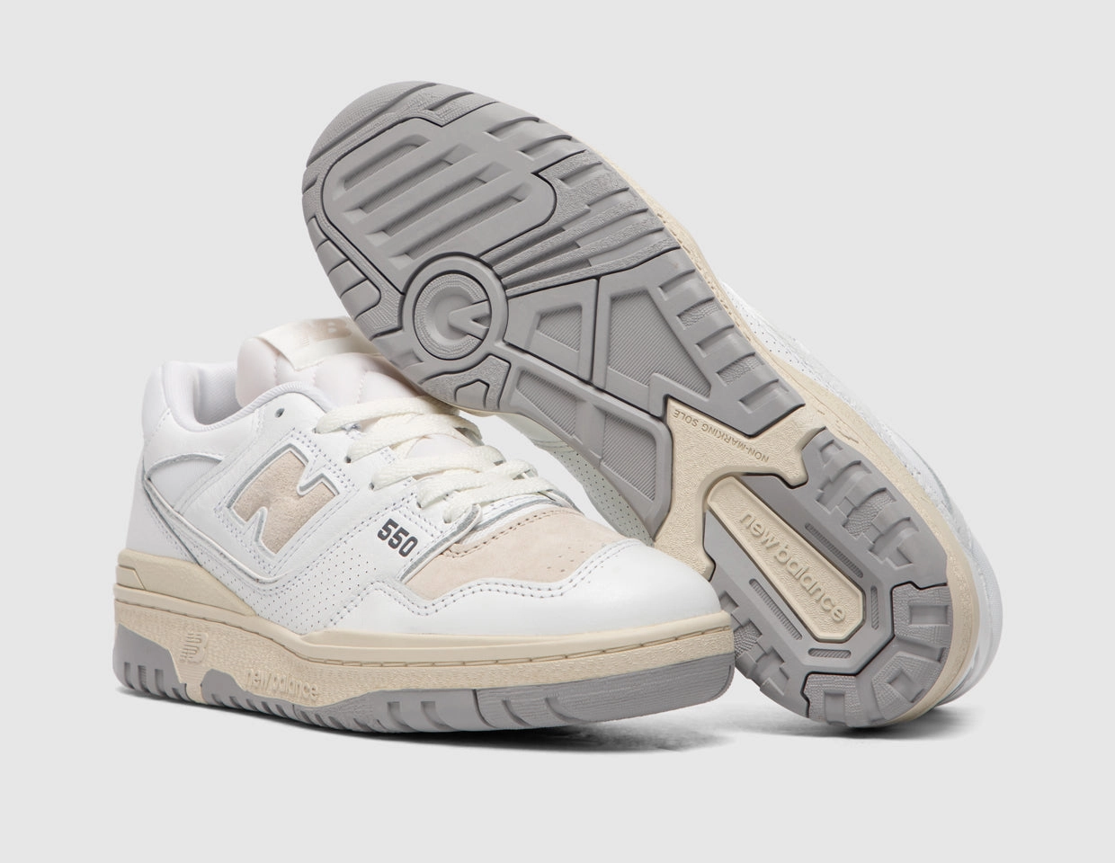 New Balance BB550PWG White / Timberwolf