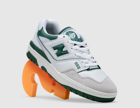 New Balance BB550WT1 White / Forest Green