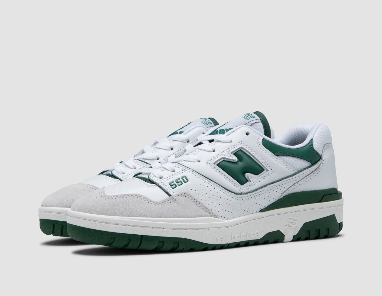 New Balance BB550WT1 White / Forest Green