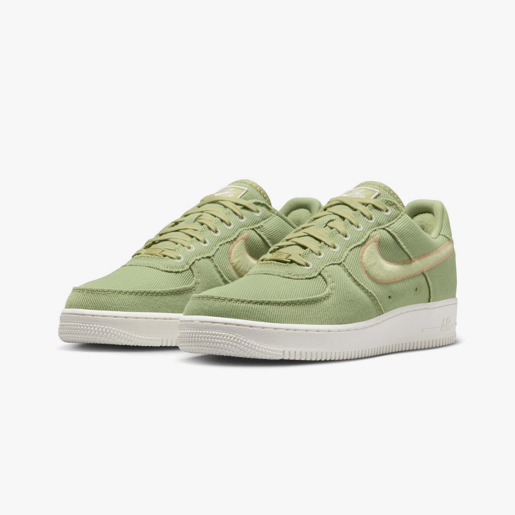 NIKE | AIR FORCE 1 LOW CANVAS { DUSTY OLIVE/OLIVE AURA-HEMP-PHANTOM