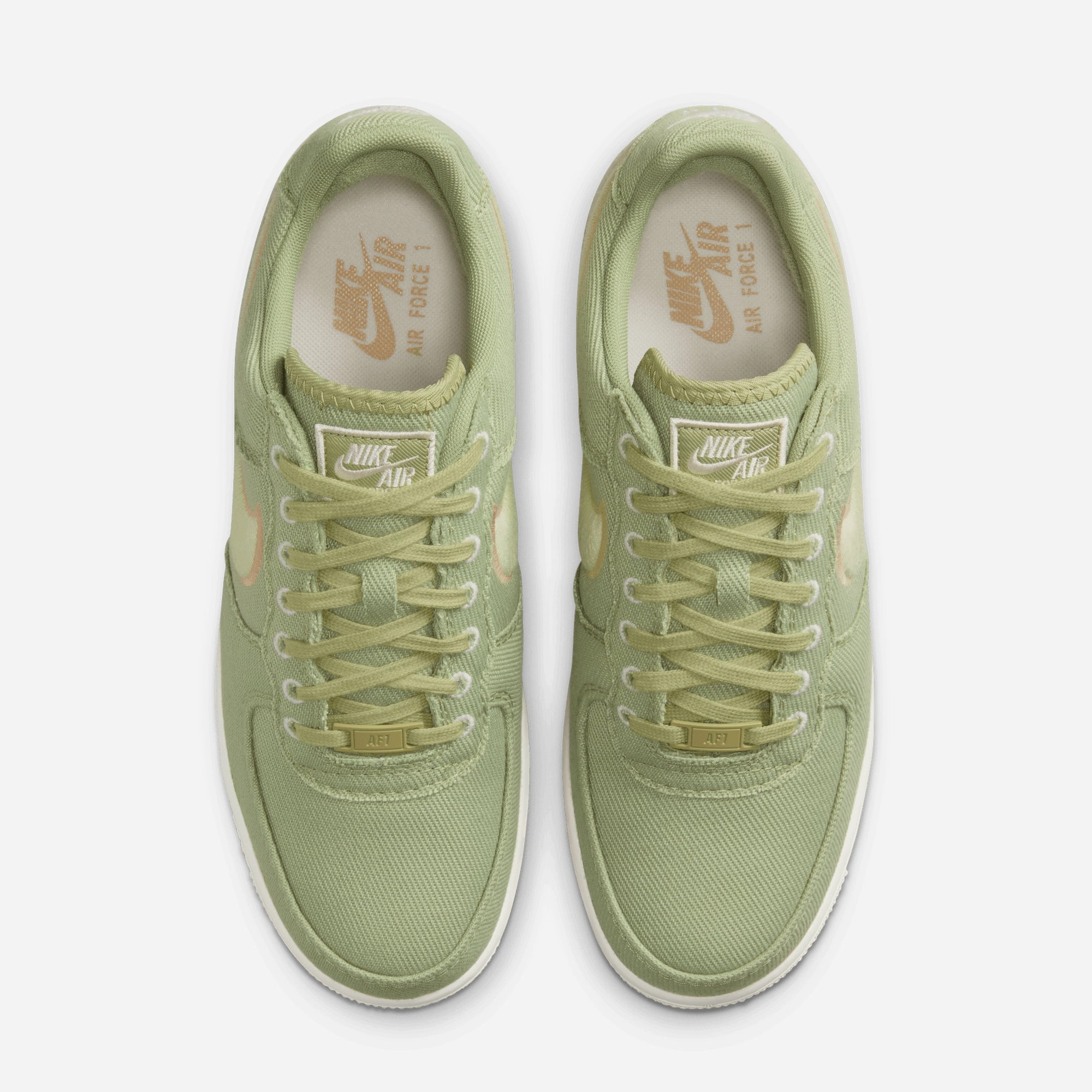 NIKE | AIR FORCE 1 LOW CANVAS { DUSTY OLIVE/OLIVE AURA-HEMP-PHANTOM