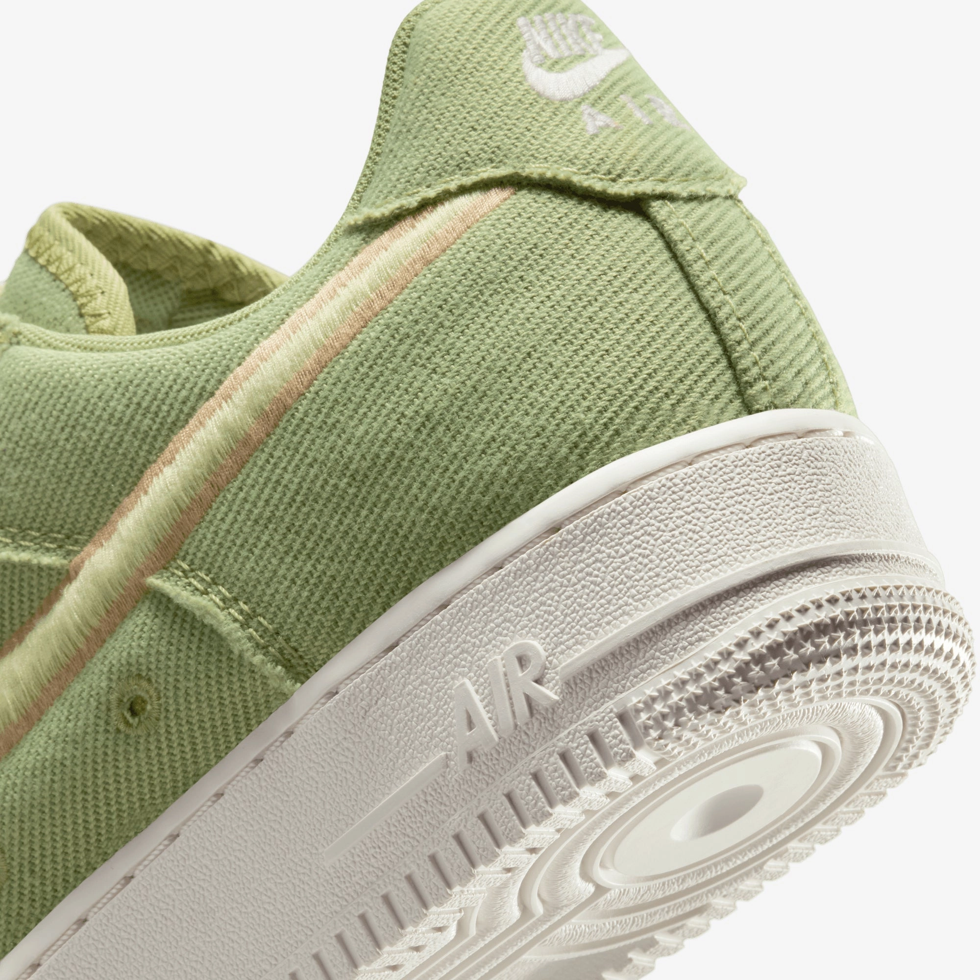 NIKE | AIR FORCE 1 LOW CANVAS { DUSTY OLIVE/OLIVE AURA-HEMP-PHANTOM