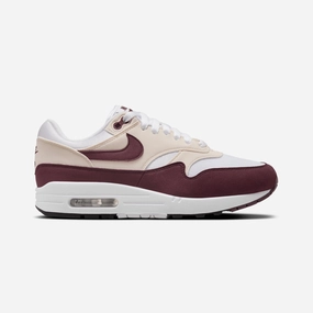 NIKE | AIR MAX 1 { WHITE/NIGHT MAROON-PHANTOM-BLACK