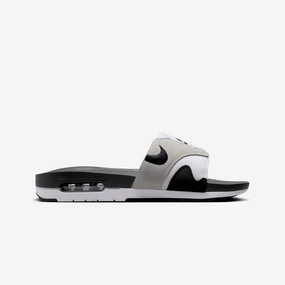 Nike | AIR MAX 1 SLIDE  { WHITE/BLACK