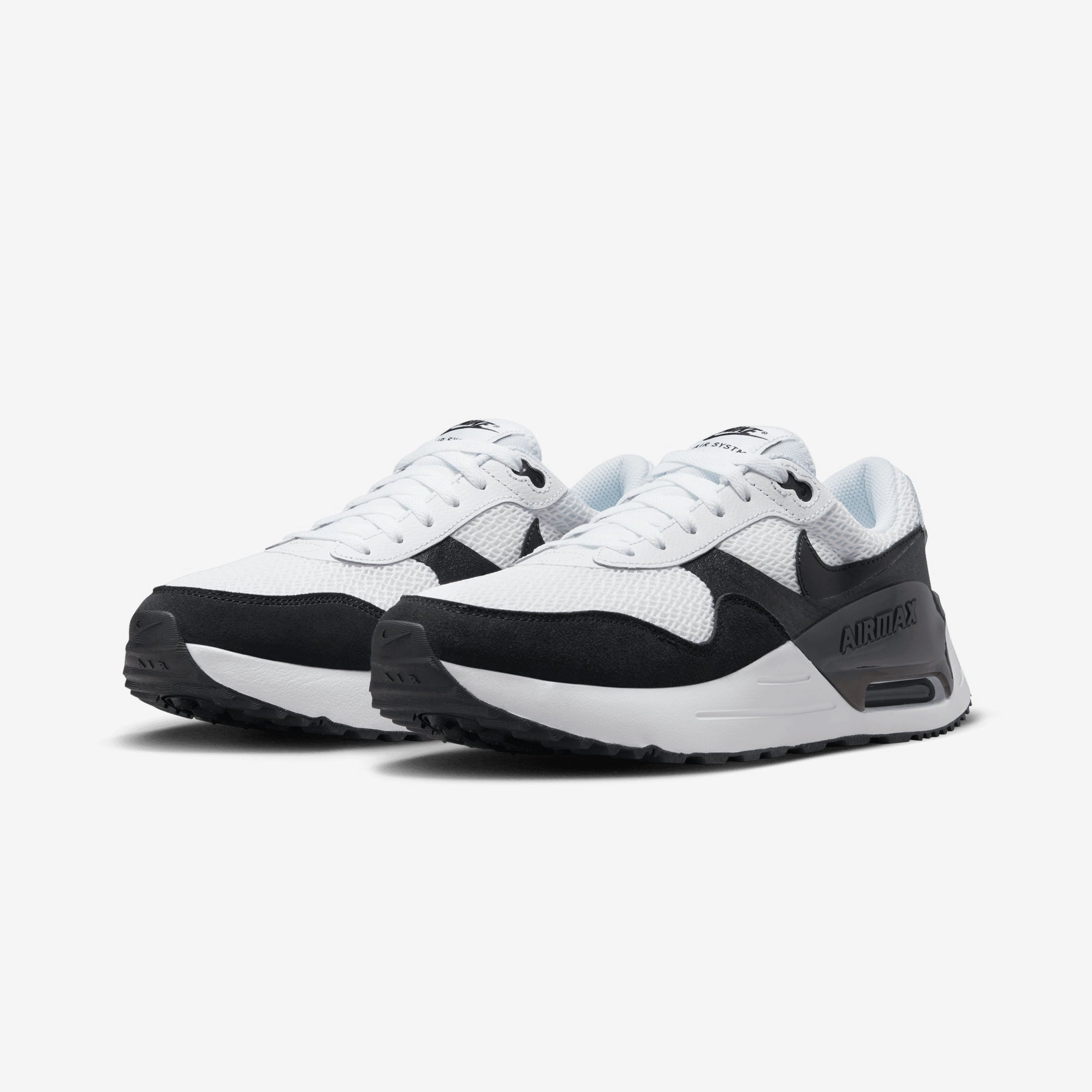 Nike | AIR MAX SYSTM { WHITE/BLACK-SUMMIT WHITE