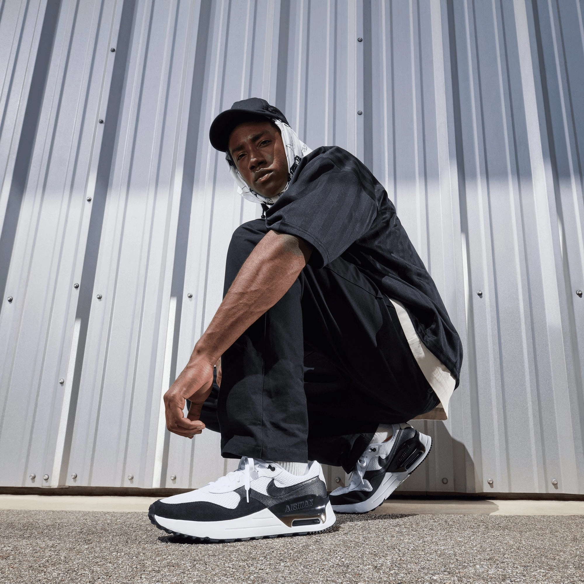 Nike | AIR MAX SYSTM { WHITE/BLACK-SUMMIT WHITE