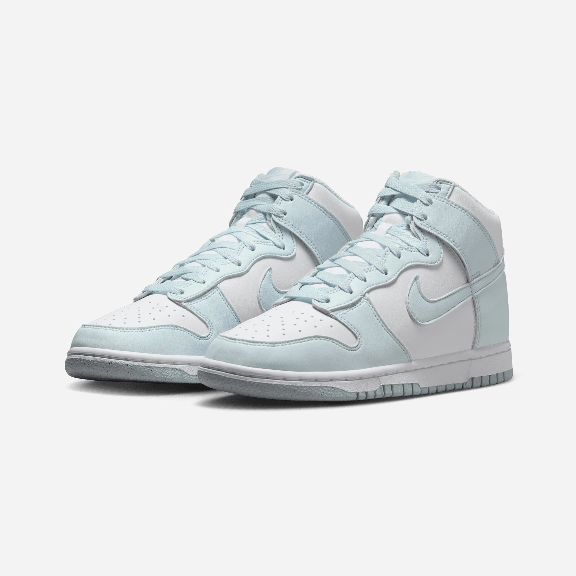 NIKE | DUNK HIGH NEXT NATURE { WHITE/GLACIER BLUE-WHITE