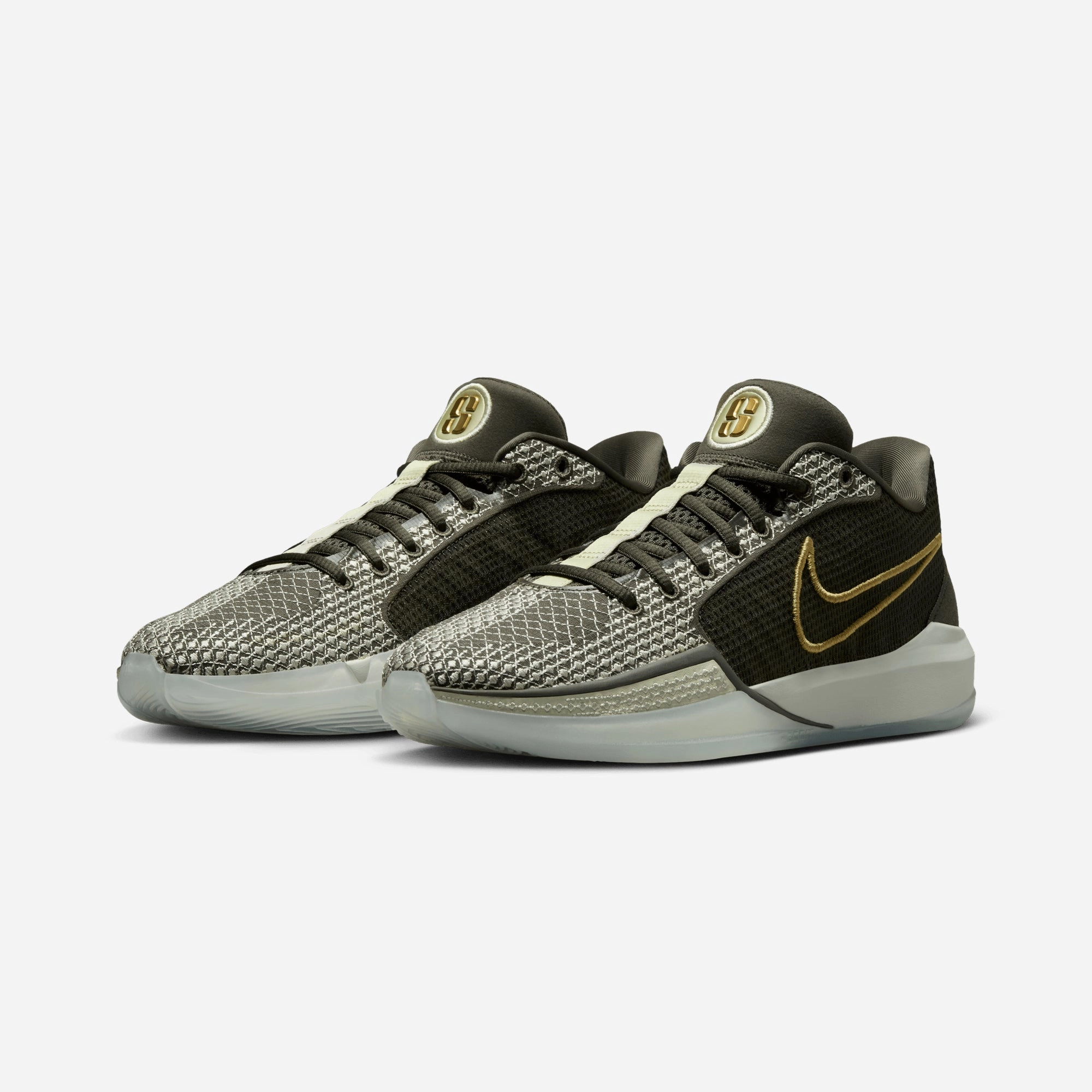 Nike | SABRINA 1 DEDICATION EP { CARGO KHAKI/METALLIC GOLD-OLIVE AURA