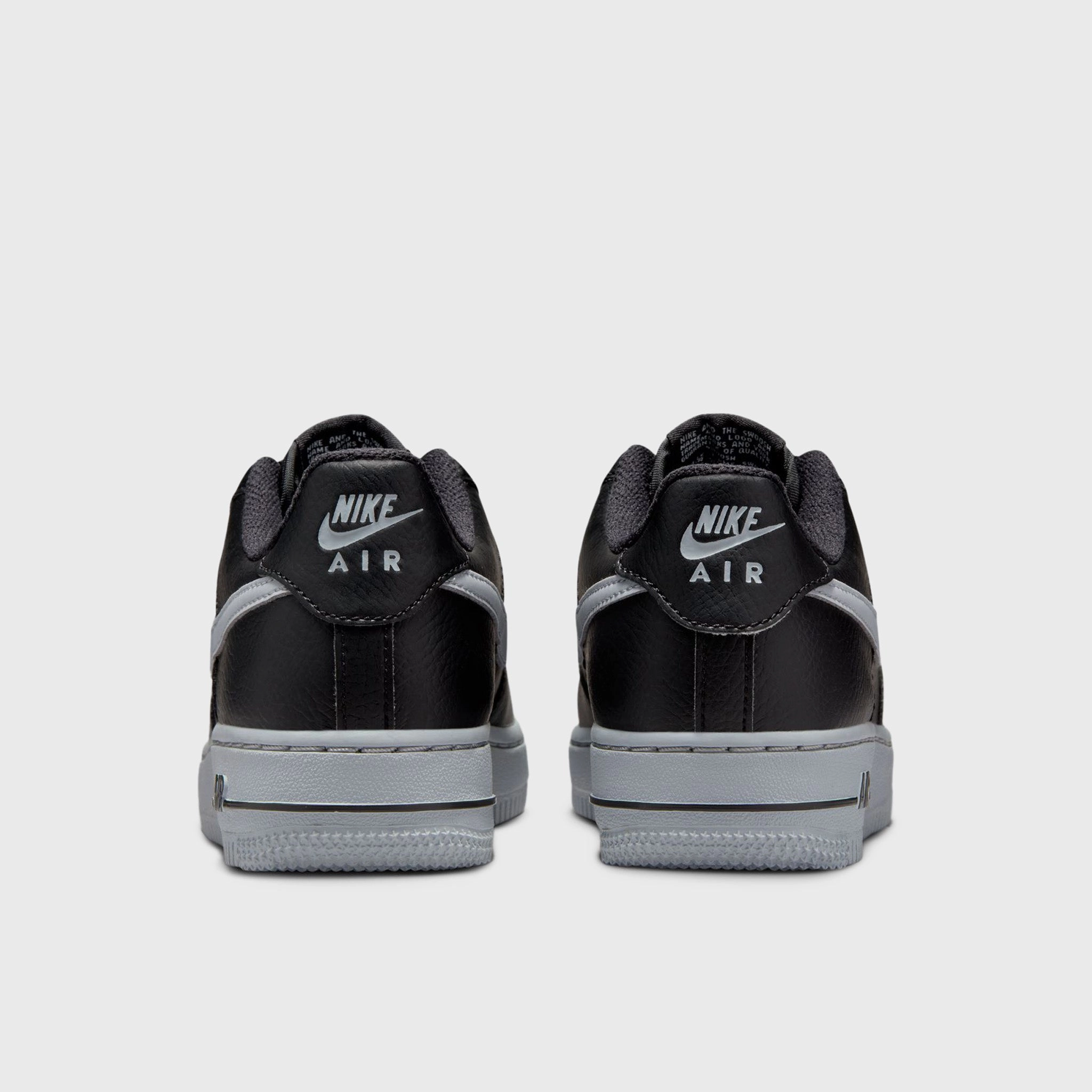 Nike Air Force 1 GS Black / Wolf Grey