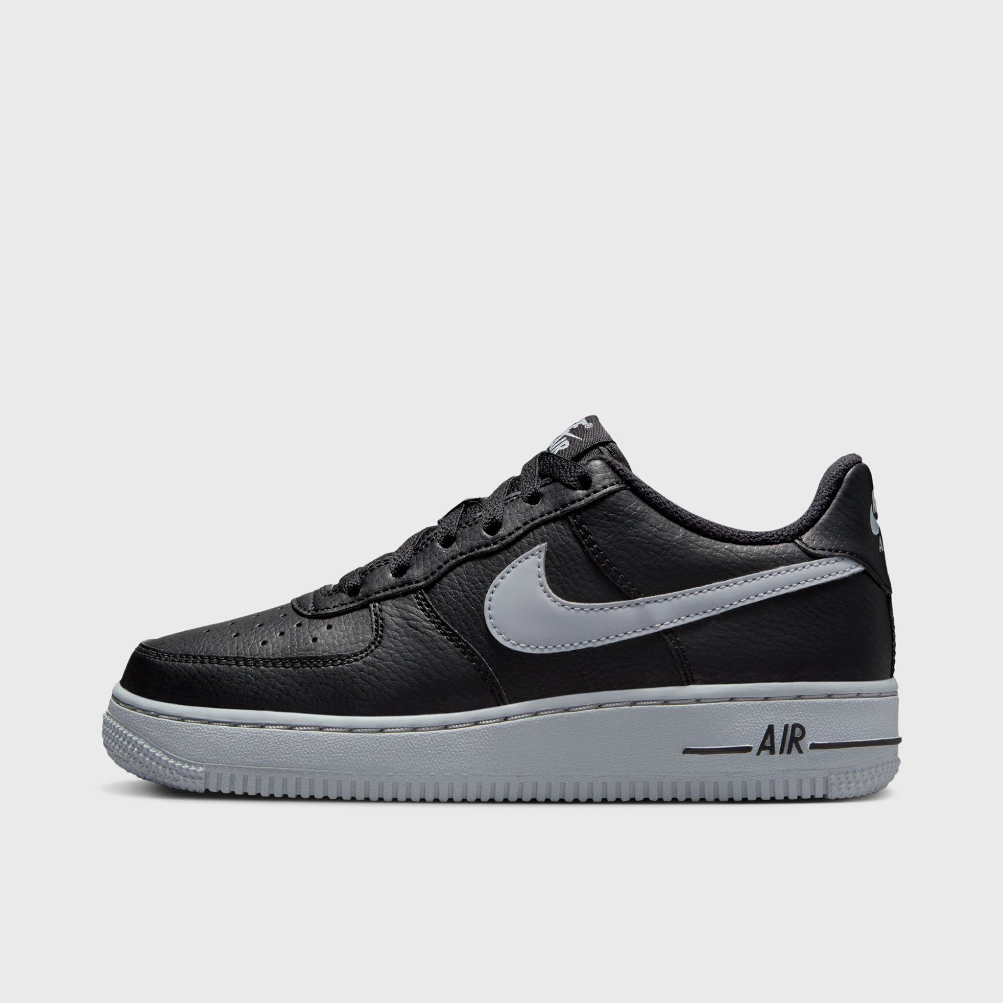 Nike Air Force 1 GS Black / Wolf Grey