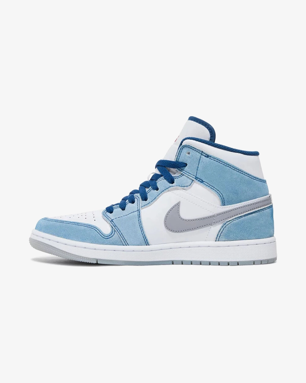 NIKE AIR JORDAN1 MID SE FRENCH BLUE FIRE RED