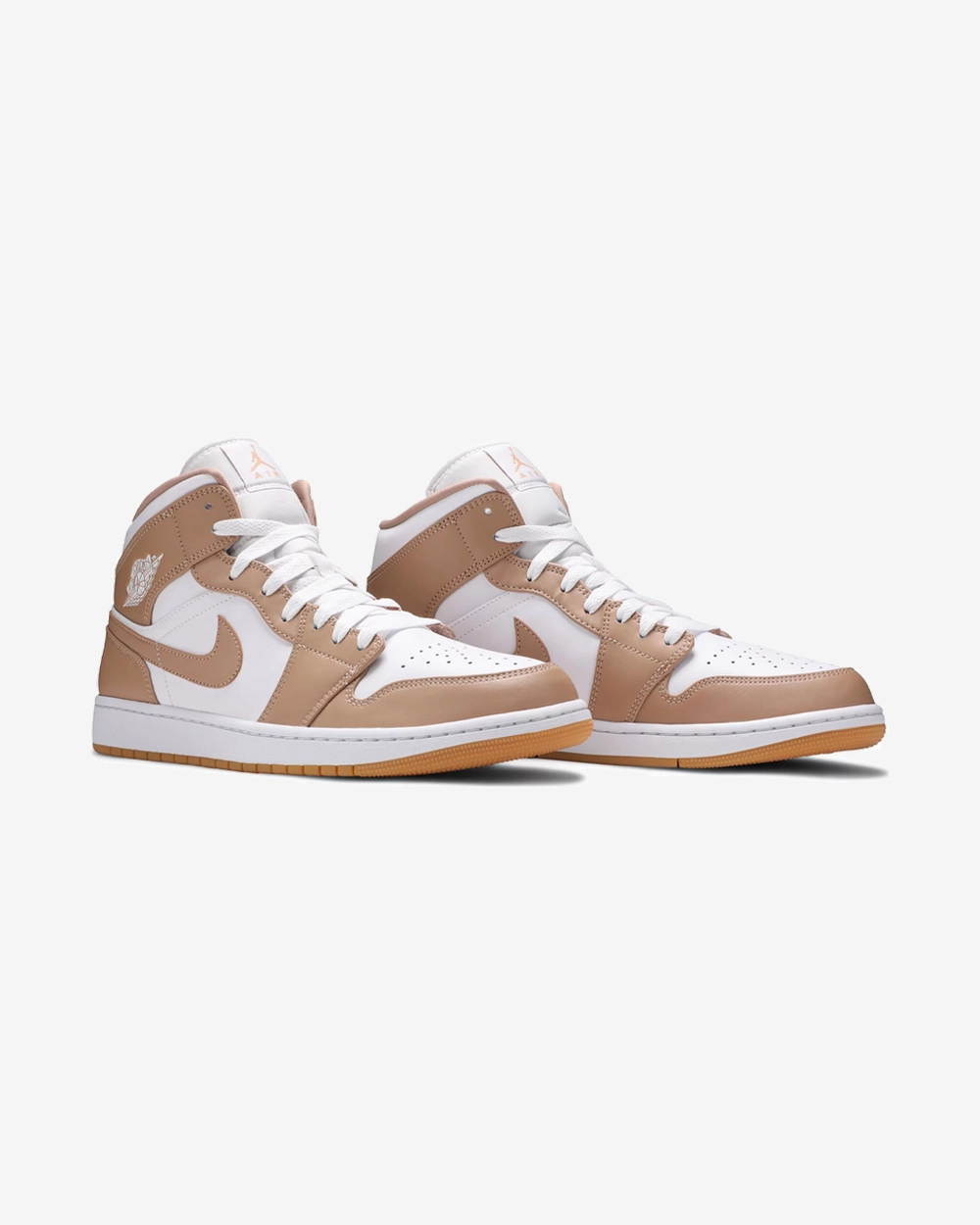 NIKE AIR JORDAN1 MID TAN GUM US16M / US17.5W / EU50.5