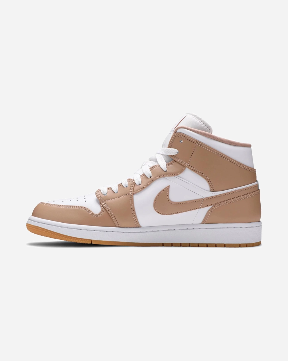 NIKE AIR JORDAN1 MID TAN GUM US16M / US17.5W / EU50.5