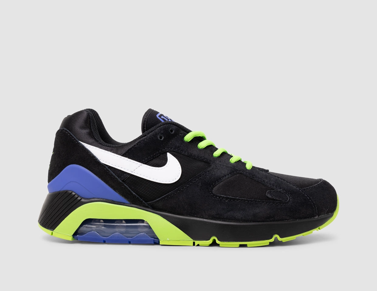 Nike Air Max 180 Black / White - Action Green