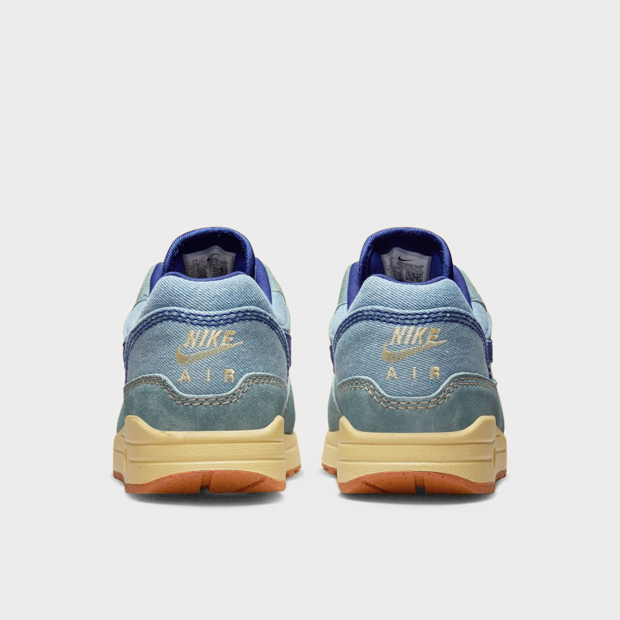 Nike Air Max 1 Premium Mineral Slate / Deep Royal Blue - Lemon Wash
