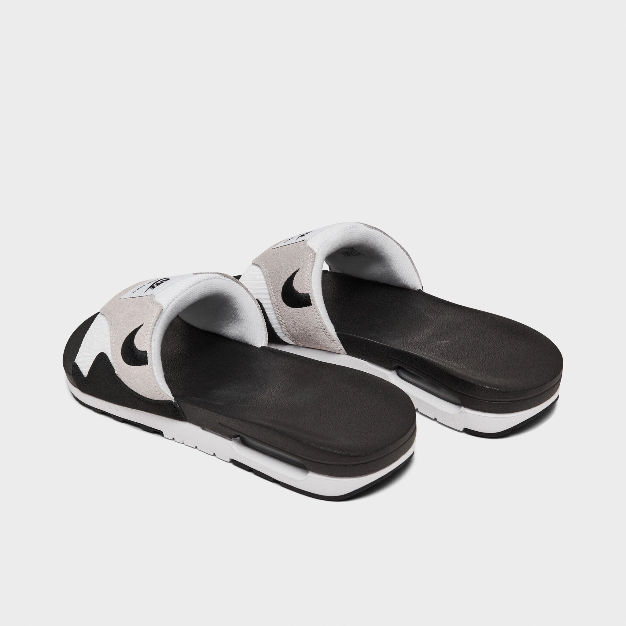 Nike Air Max 1 Slide White / Black - Neutral Grey