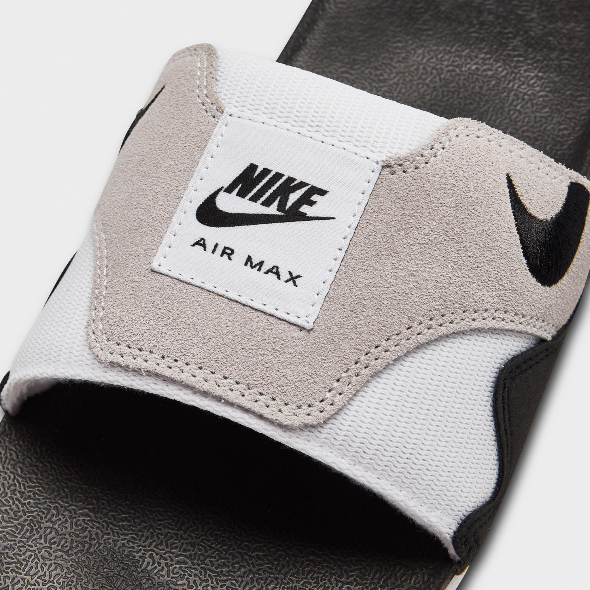 Nike Air Max 1 Slide White / Black - Neutral Grey