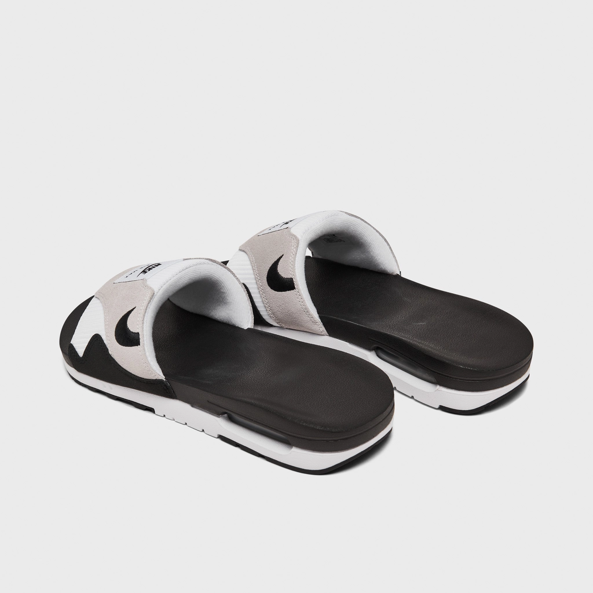 Nike Air Max 1 Slide White / Black - Neutral Grey