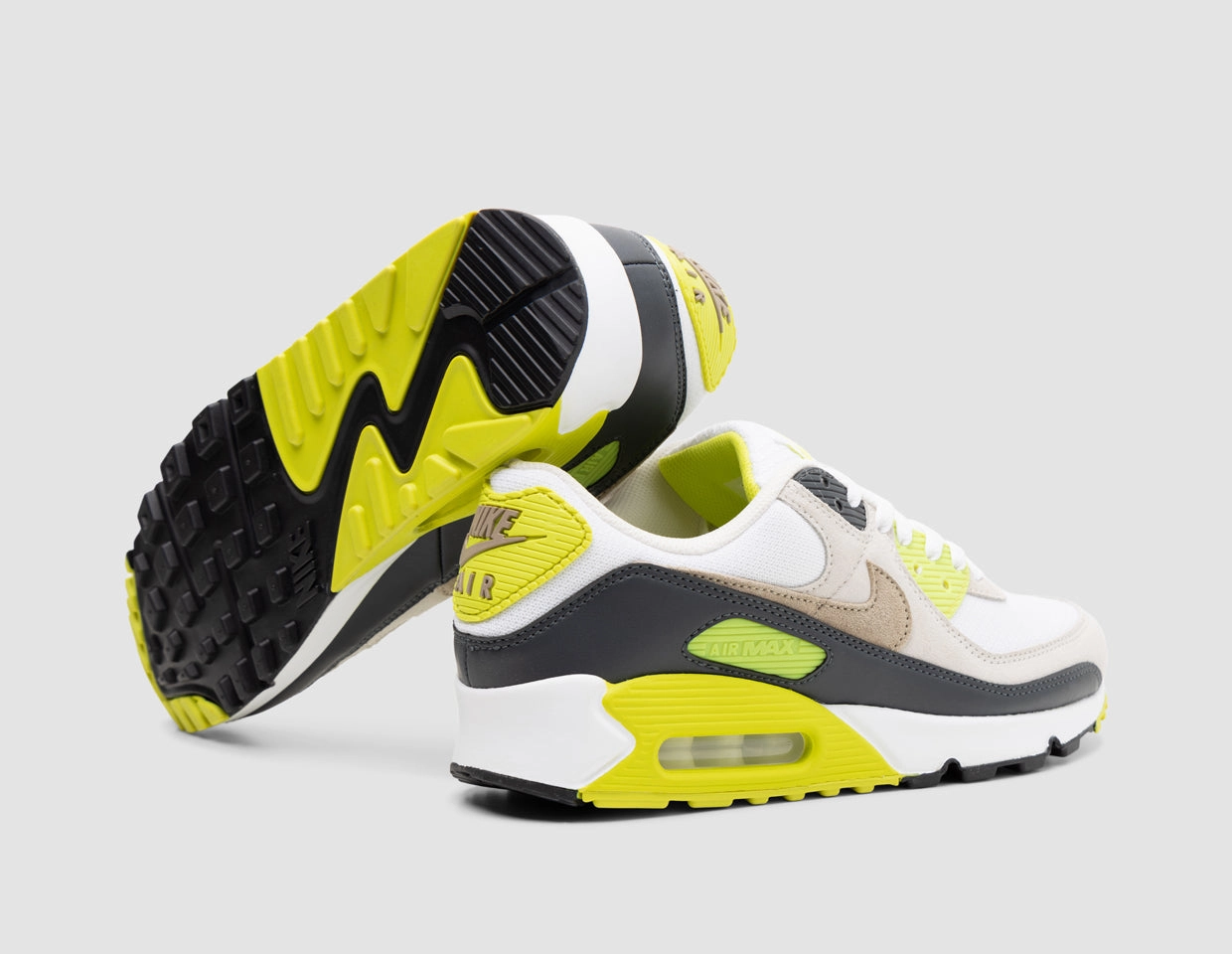 Nike Air Max 90 White / Khaki - Cyber