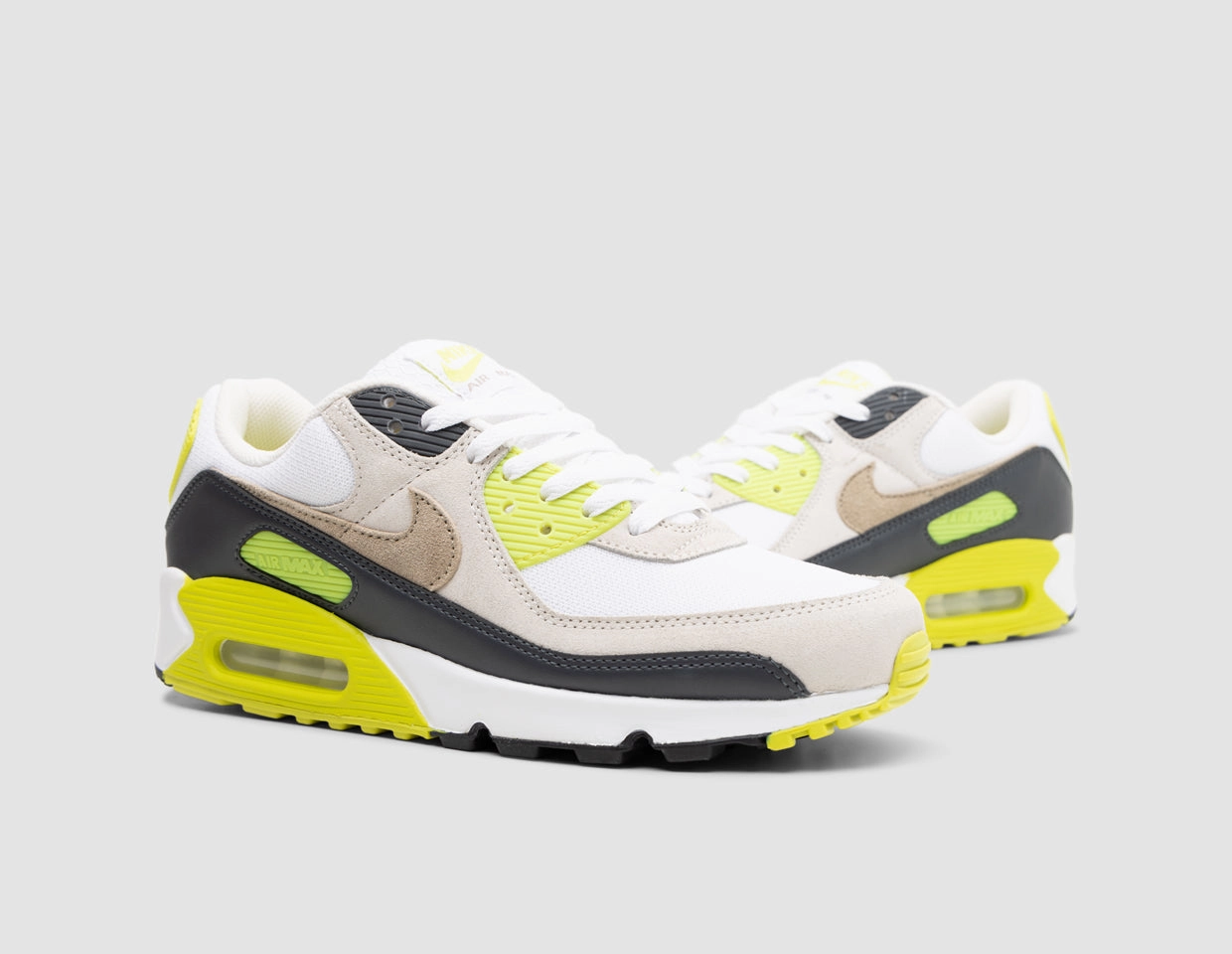 Nike Air Max 90 White / Khaki - Cyber