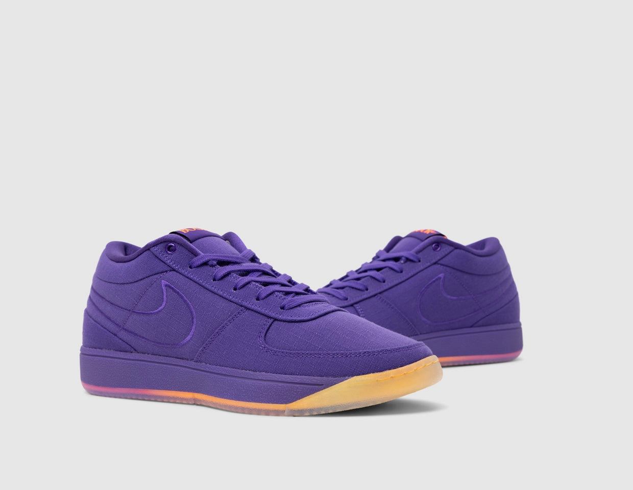 Nike Book 1 Court Purple / Total Orange - Taupe Grey