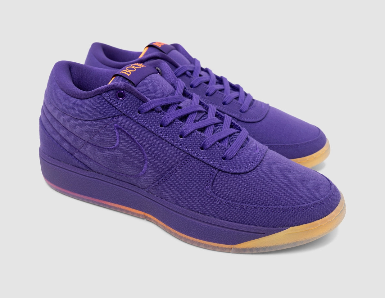 Nike Book 1 Court Purple / Total Orange - Taupe Grey