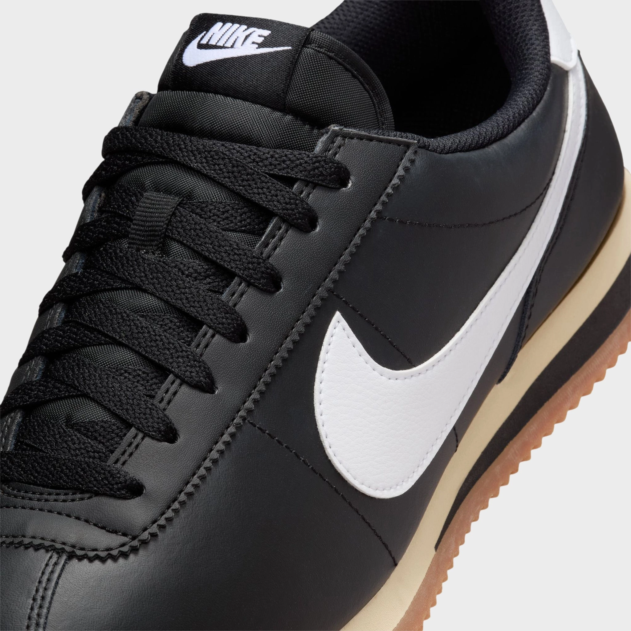 Nike Cortez Black / White - Gum