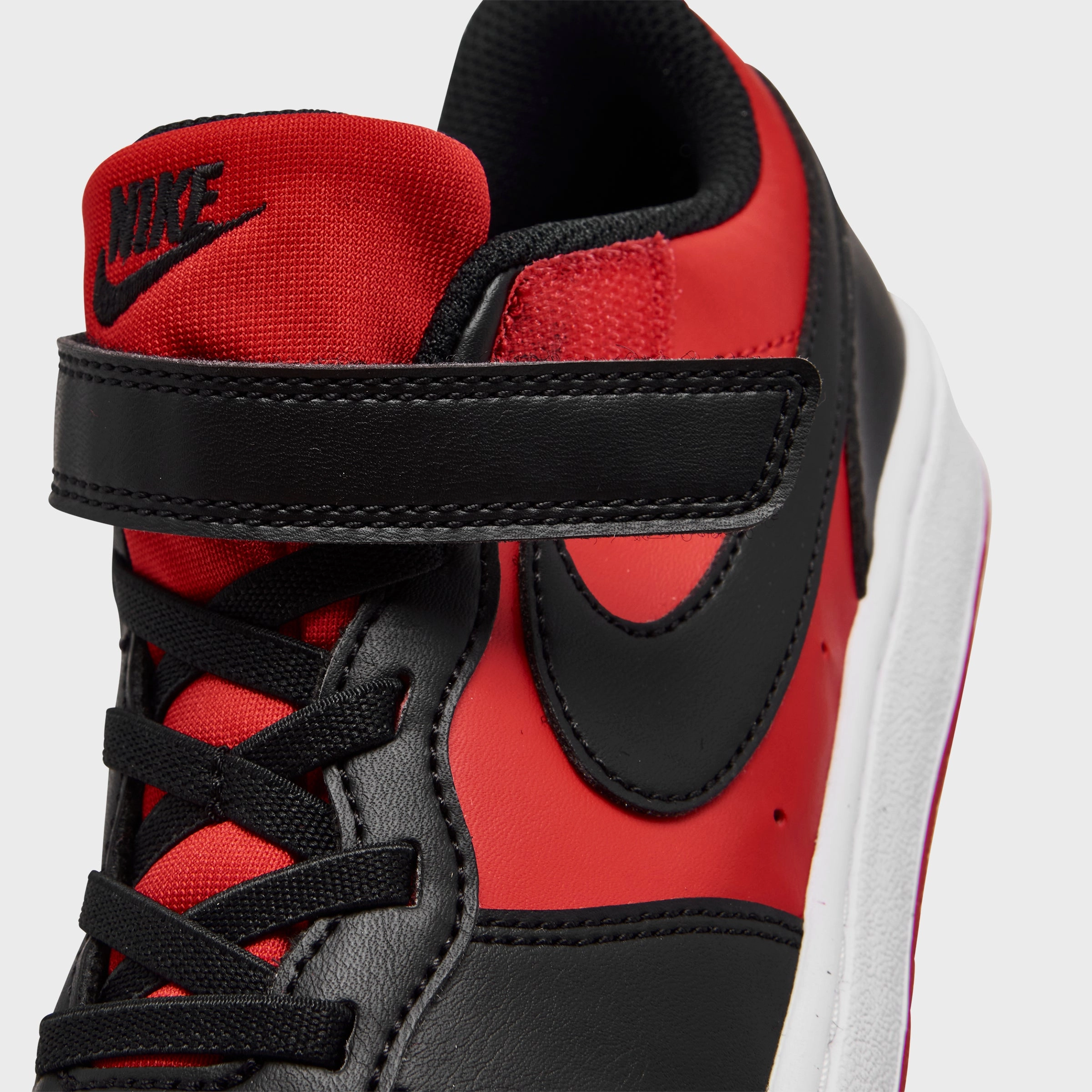 Nike Court Borough Low Recraft PS University Red / Black - White