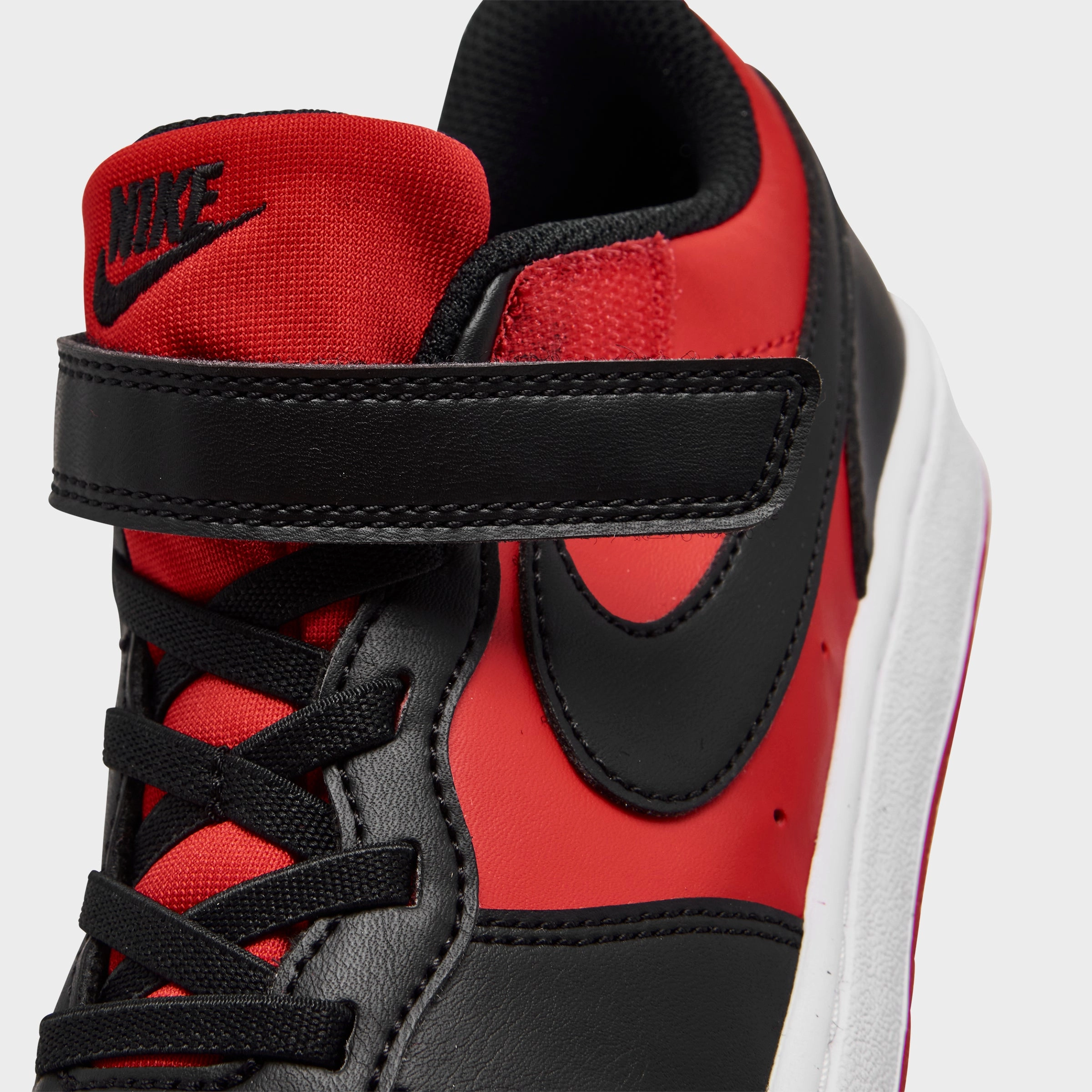 Nike Court Borough Low Recraft PS University Red / Black - White