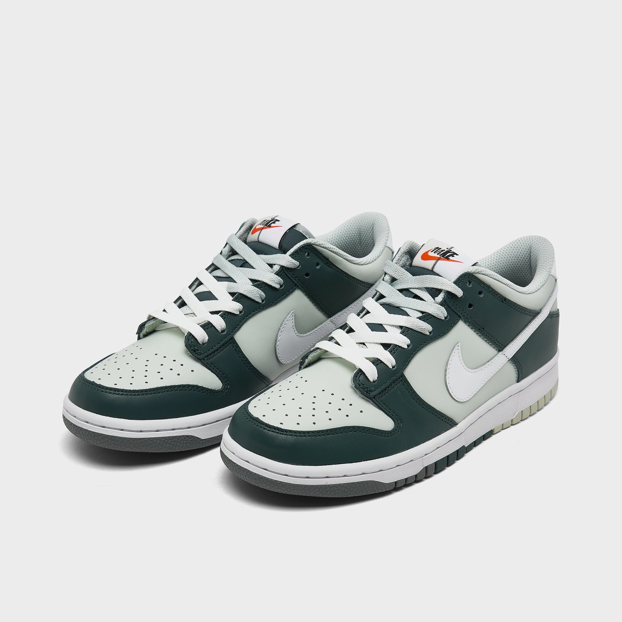 Nike Dunk Low GS Deep Jungle / White - Light Silver