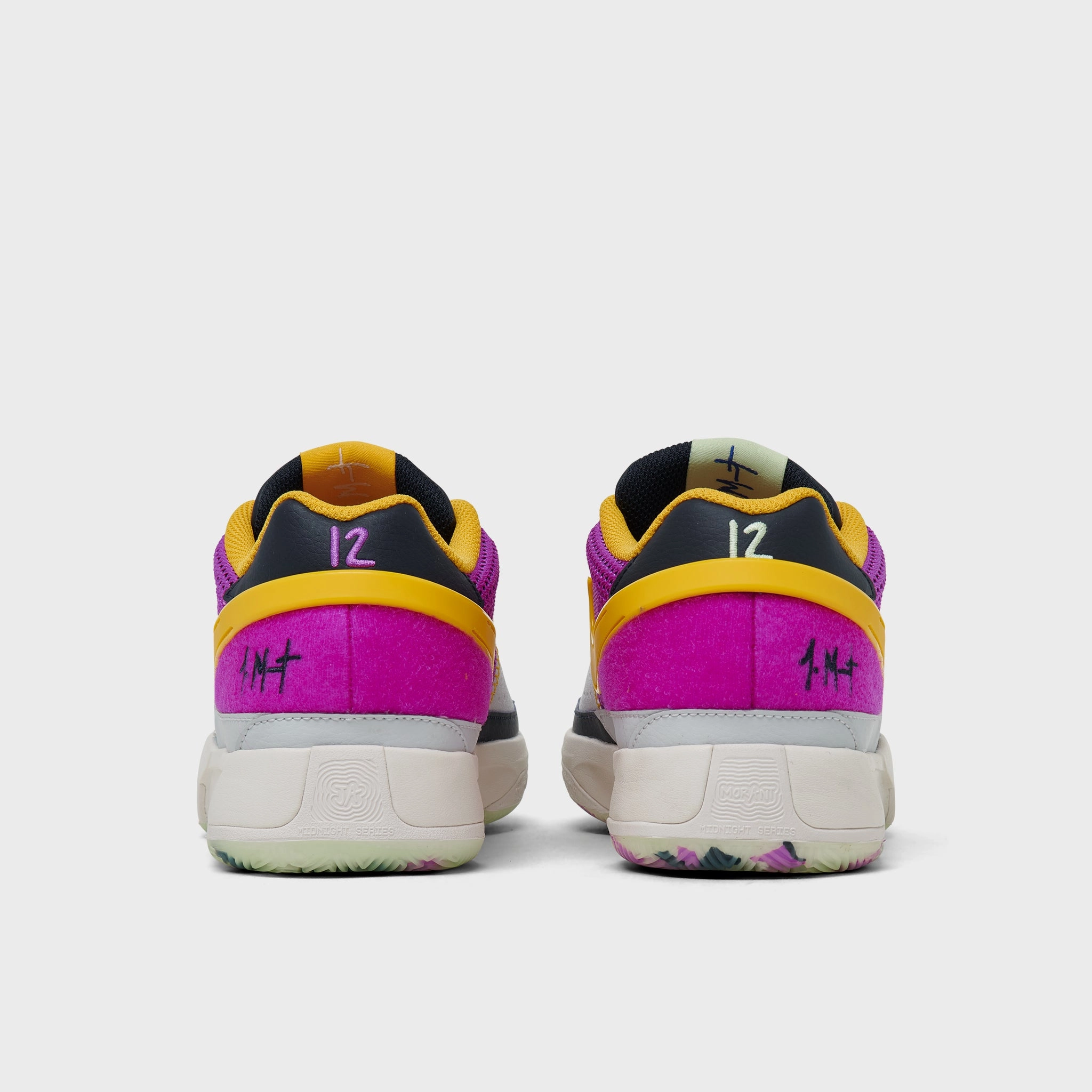 Nike Ja 1 SE GS Obsidian / Hyper Violet - University Gold