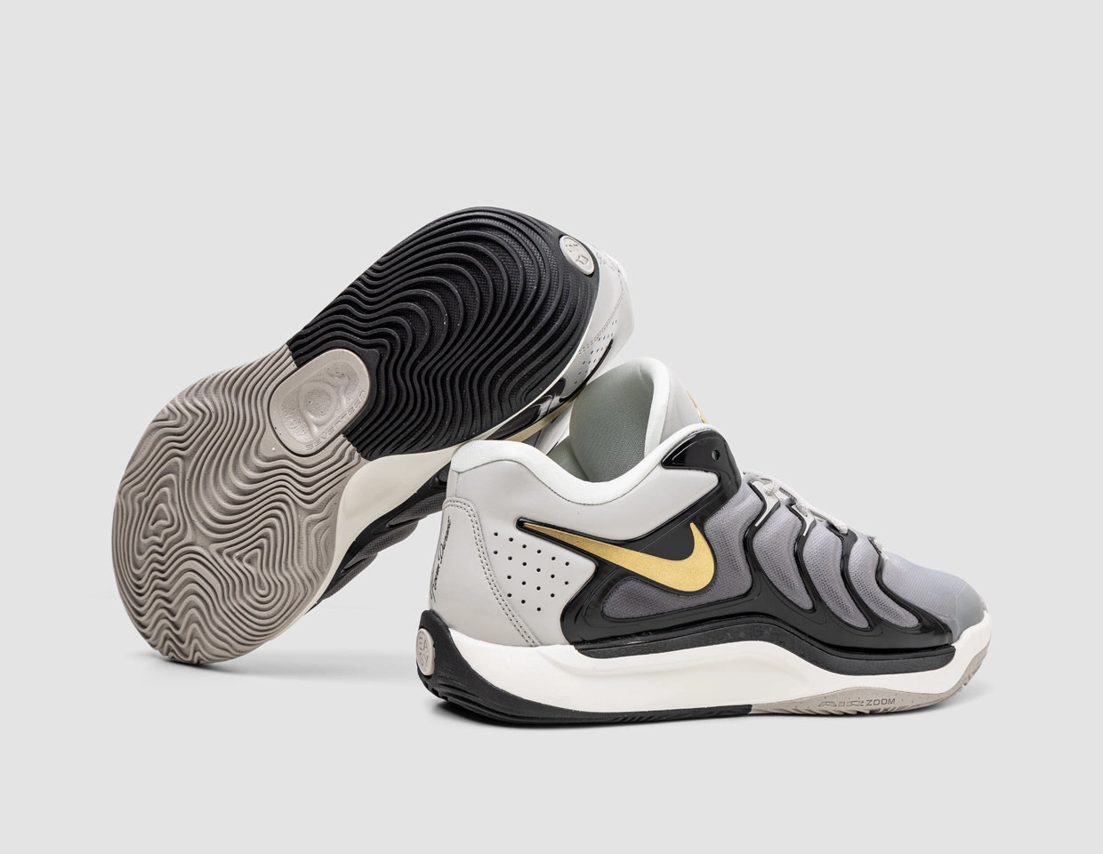 Nike KD17 Light Iron / Metallic Gold - Black - Sail