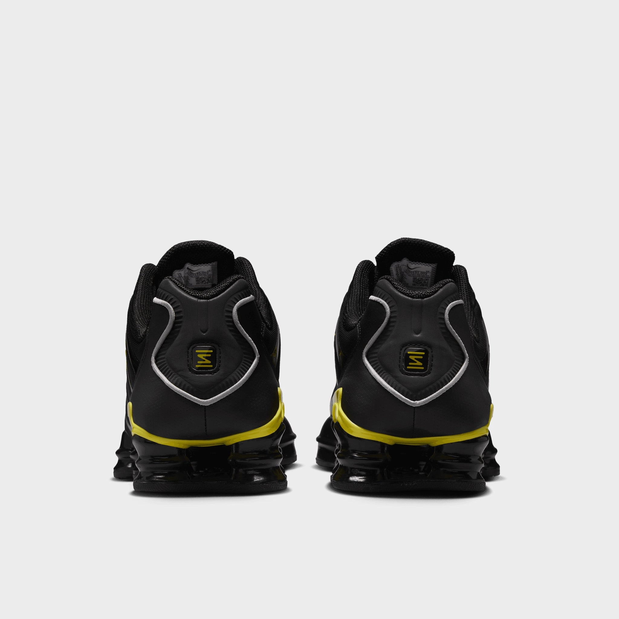 Nike Shox TL Black / Metallic Silver - Dynamic Yellow