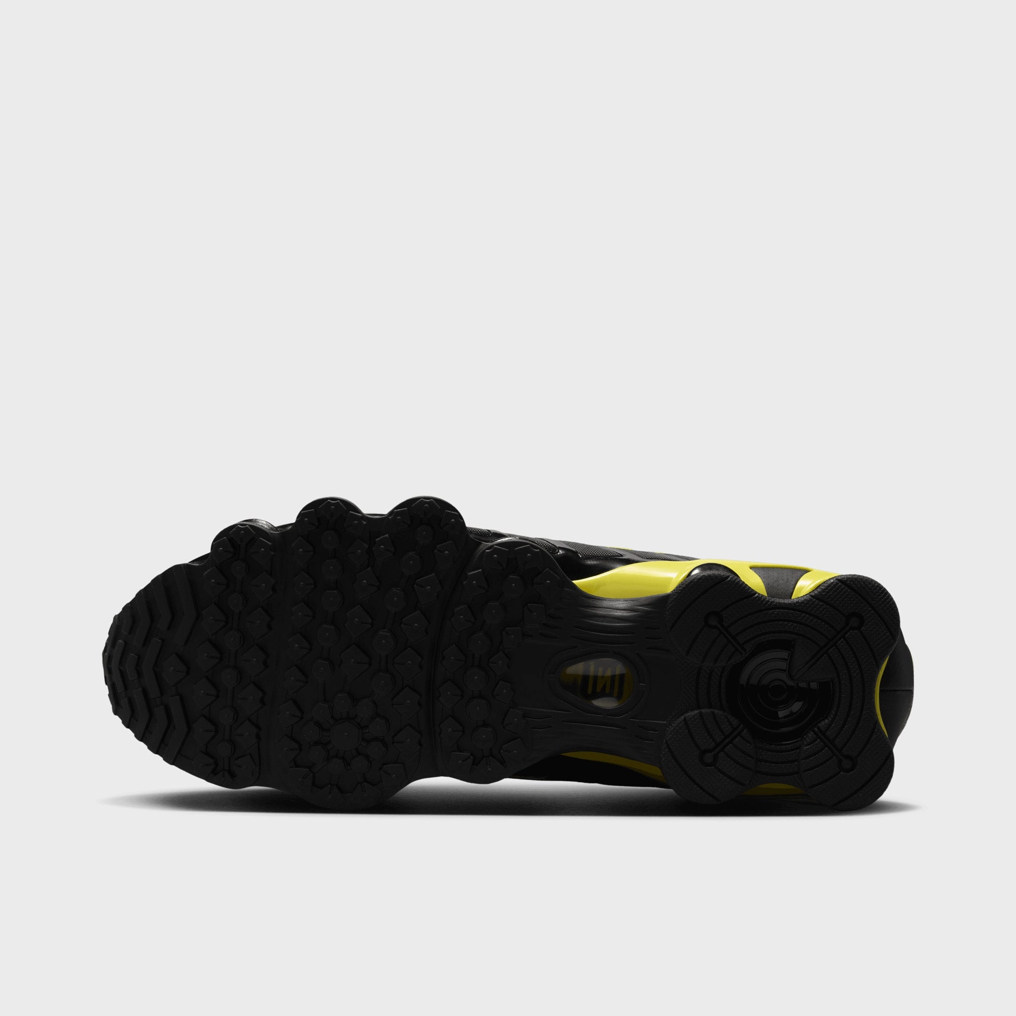 Nike Shox TL Black / Metallic Silver - Dynamic Yellow