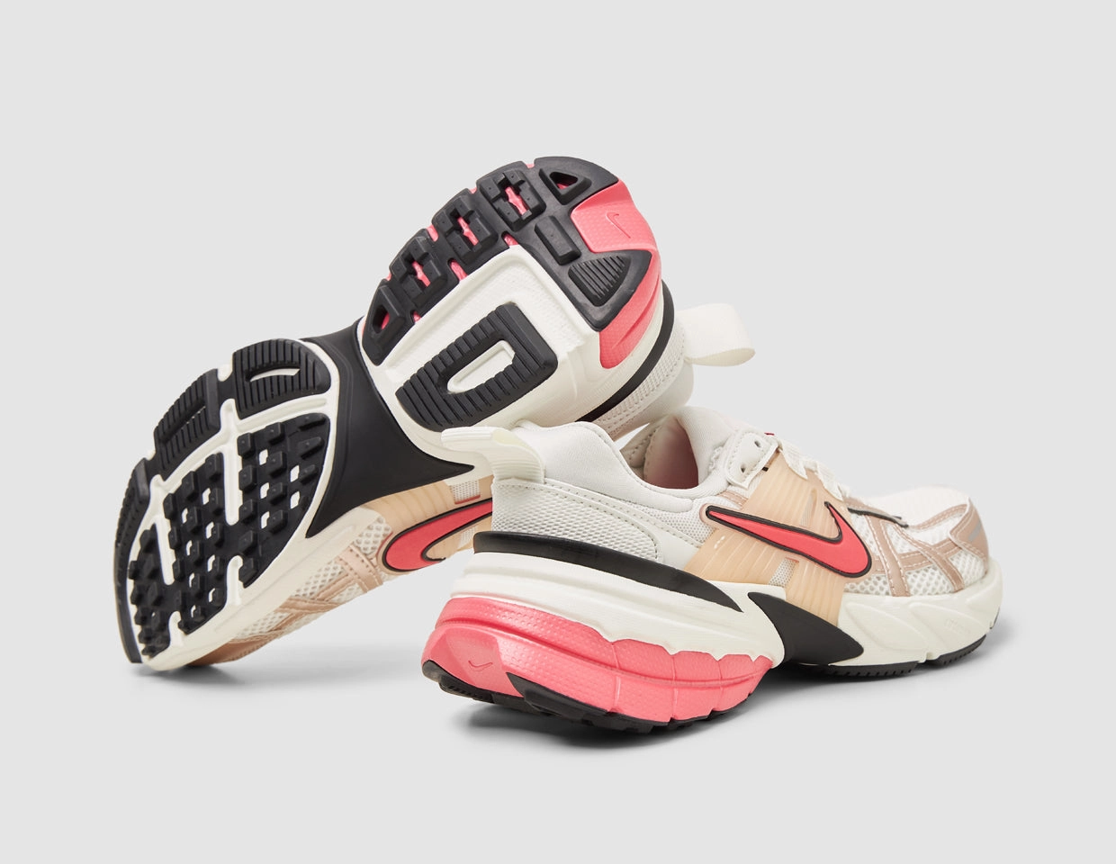 Nike Women's V2K Run Guava Ice / Metallic Silver - Aster Pnk