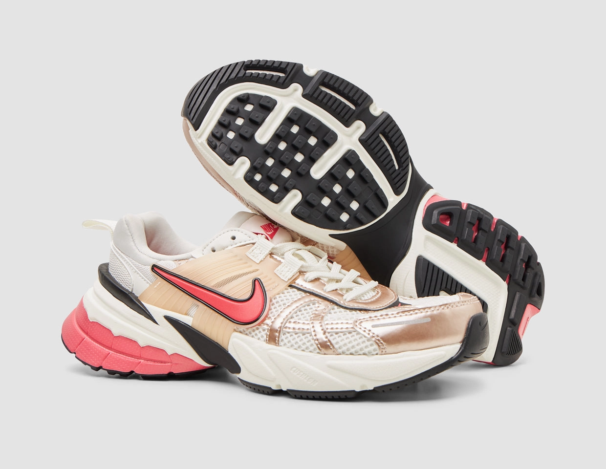 Nike Women's V2K Run Guava Ice / Metallic Silver - Aster Pnk