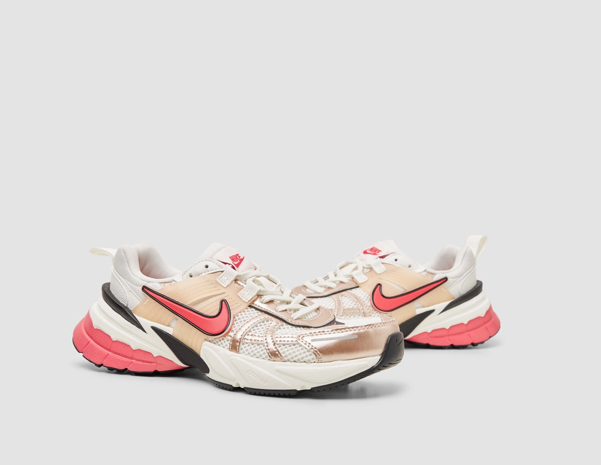 Nike Women's V2K Run Guava Ice / Metallic Silver - Aster Pnk