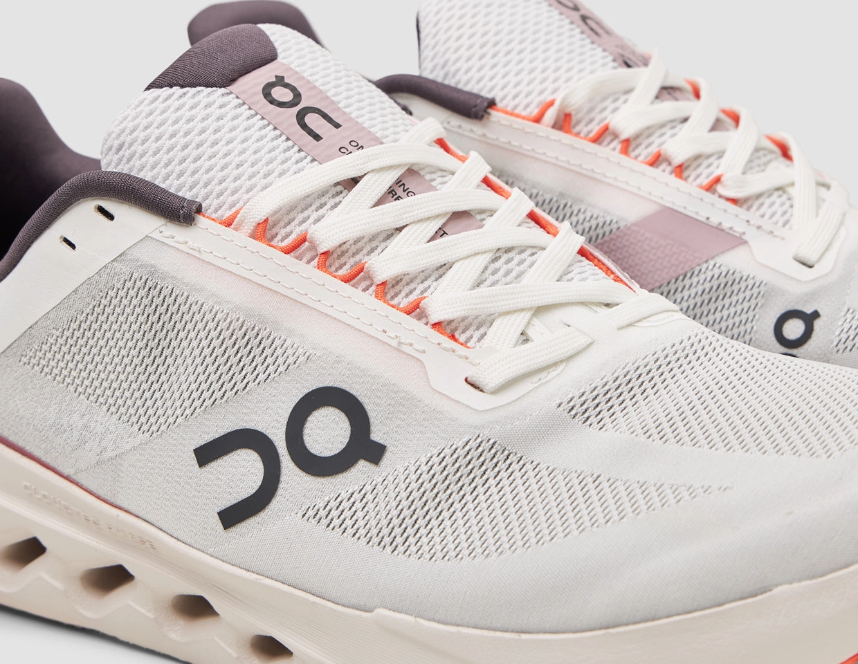 On Cloudsurfer Next White / Flame