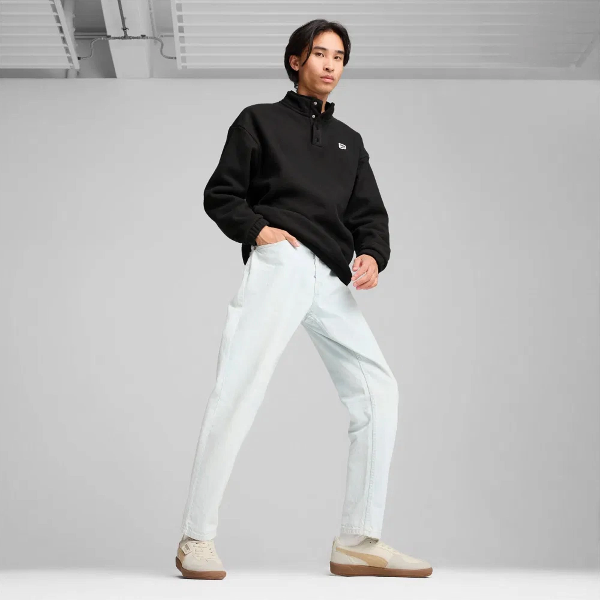 PUMA | PALERMO LTH { ALPINE SNOW-DESERT /DUST GUM