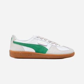 PUMA | PALERMO LTH { PUMA WHITE/GREEN