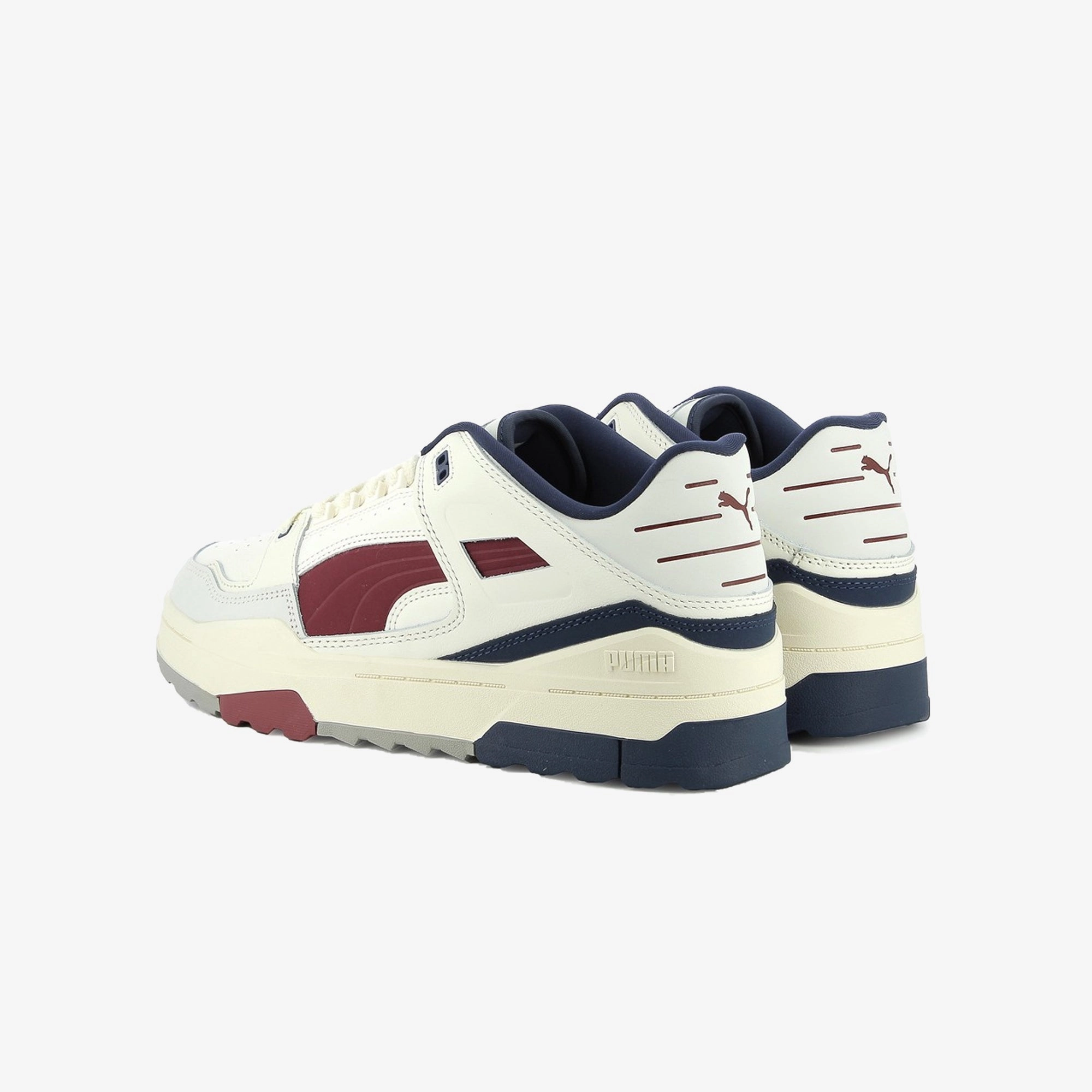 Puma | SLIPSTREAM LO XTREME  { WHITE/BLUE/RED