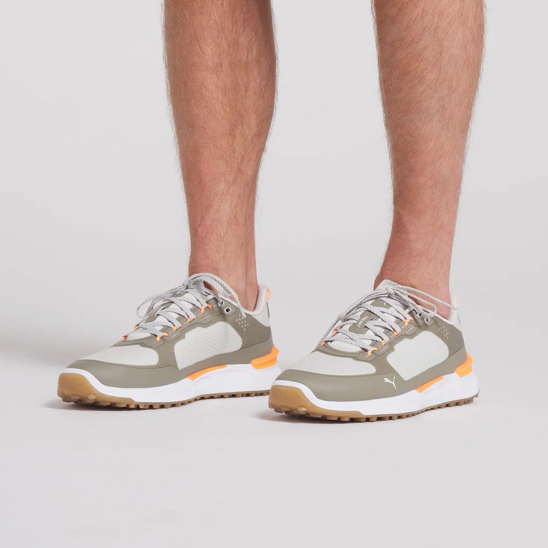 Puma Ignite Elevate X Spikeless (Gray/Velvet Moss)