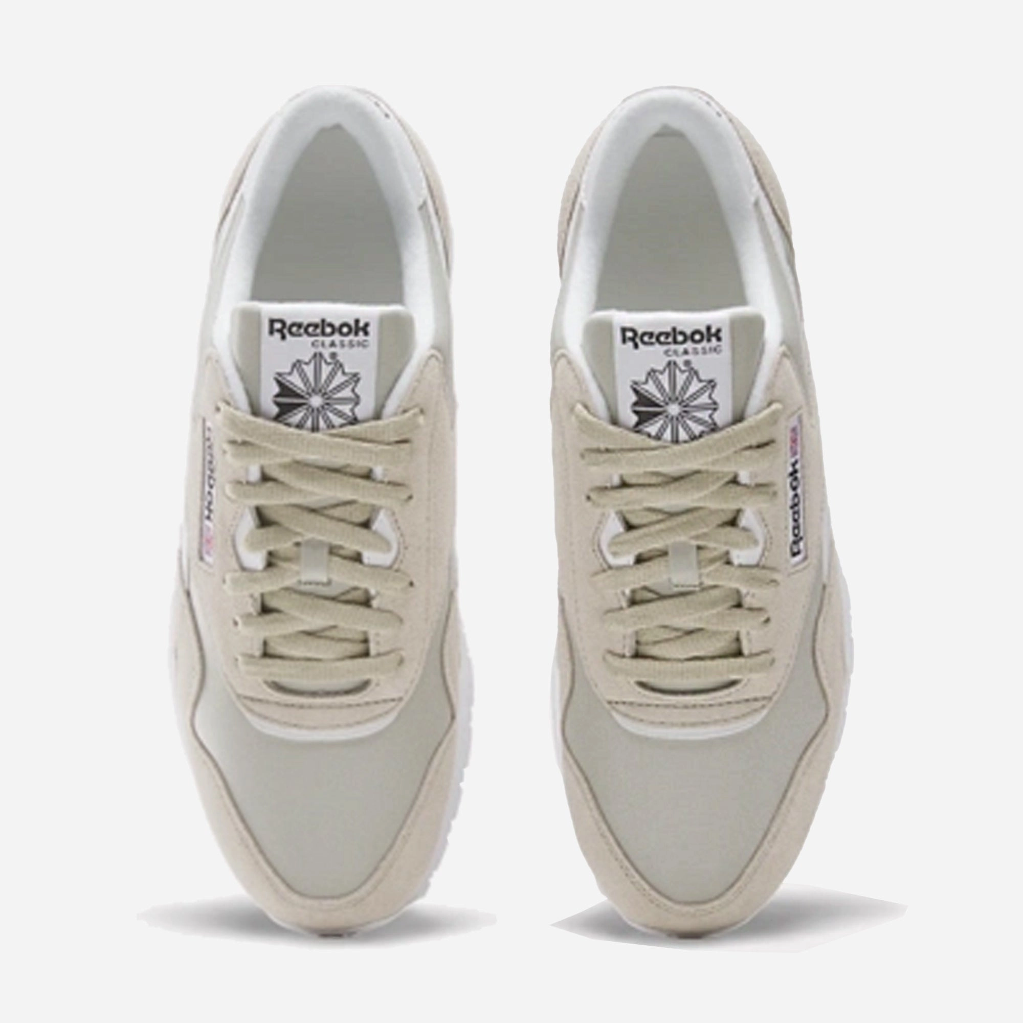 Reebok | CLASSIC NYLON { SPORT BEIGE/WHITE