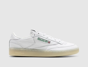 Reebok Club C 85 Vintage White / Glen Green - Vector Red