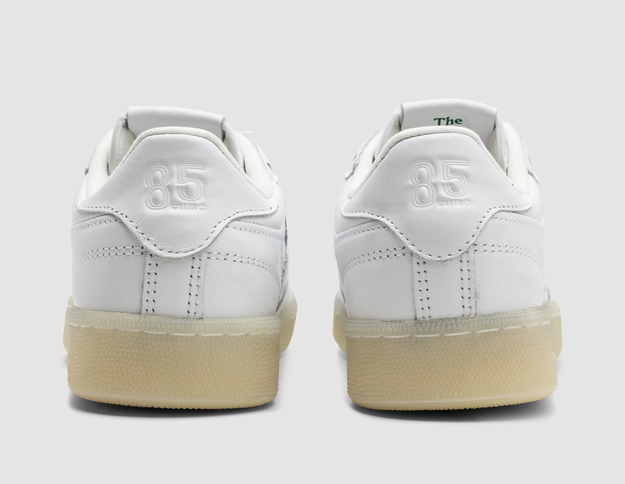 Reebok Club C 85 Vintage White / Glen Green - Vector Red