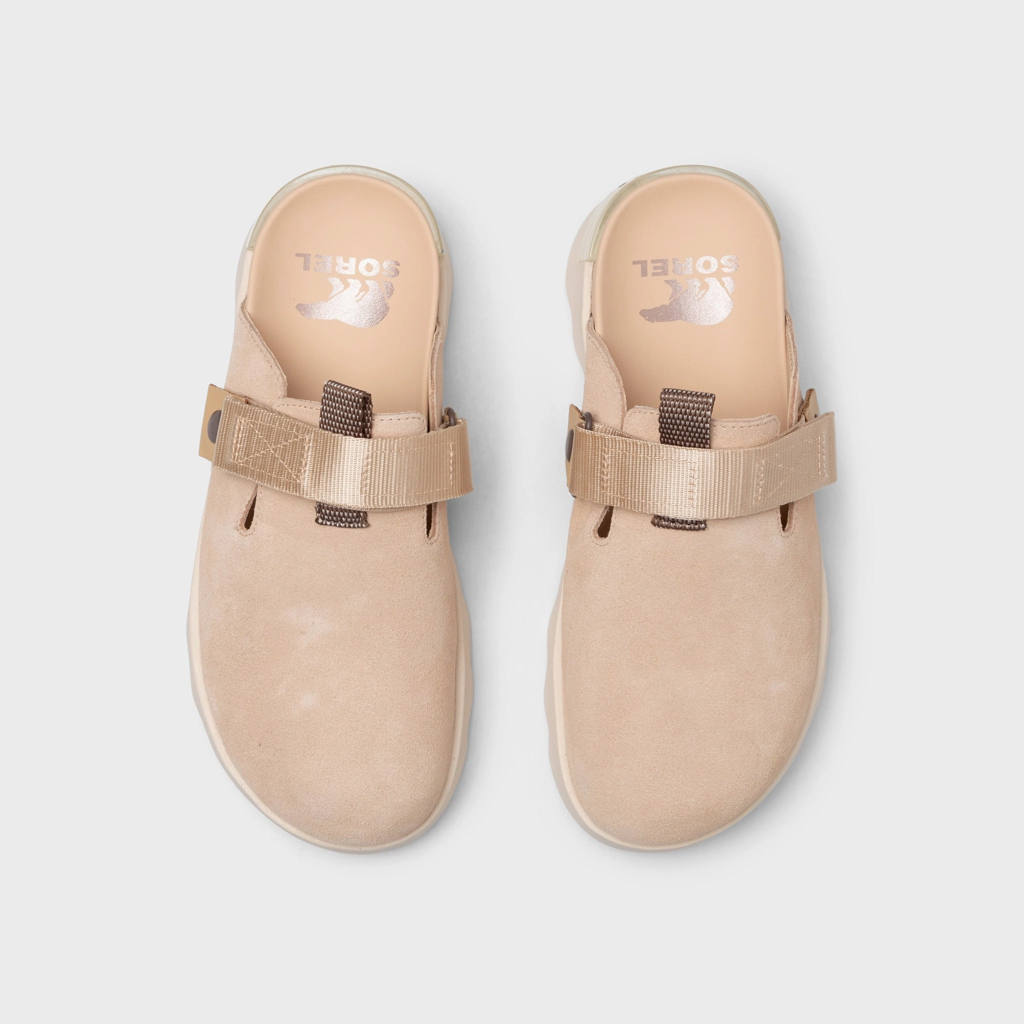 Sorel Women's Vibe Clog Nova Sand / Midnight Cocoa
