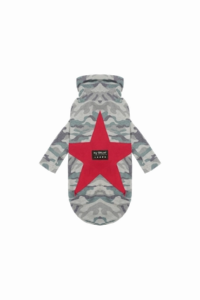 Star Camouflage Dog Jacket