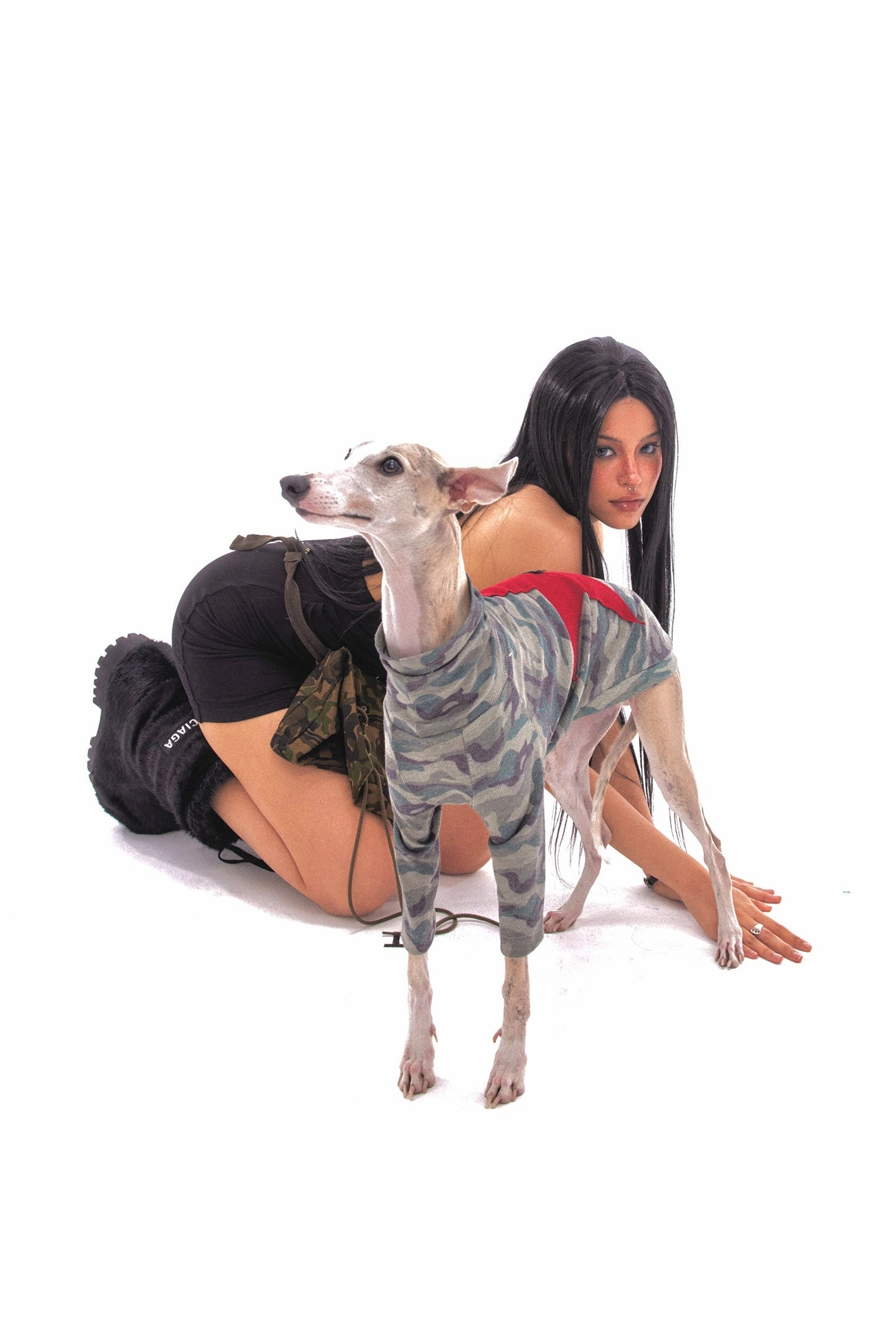 Star Camouflage Dog Jacket