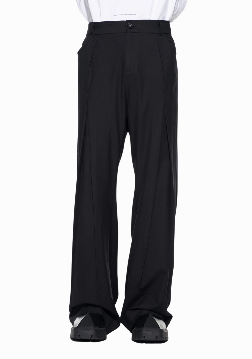 Straight Folded Pants
